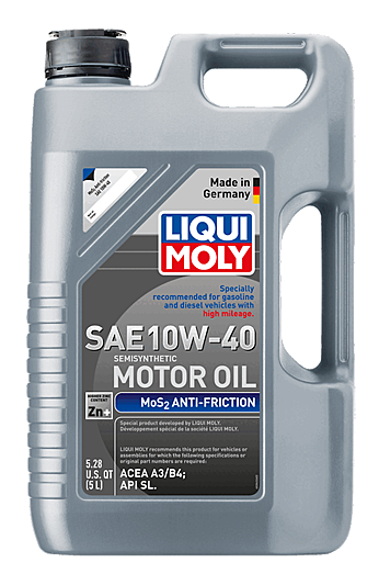 Liqui-Moly MoS2 Antifriction SAE 10W-40 Semi-Synthetic Engine Oil